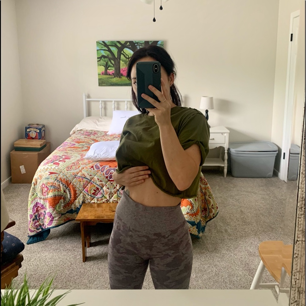 Gymshark Purple Seamless Camo